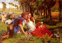 Hunt, William Holman - The Hireling Shepherd